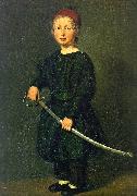 Christian Albrecht Jensen Portrait of a Boy : One of the Artist's Sons painting